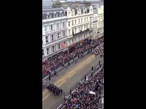 Mendelssohns (and Chopins) Funeral March at Thatchers Funeral...