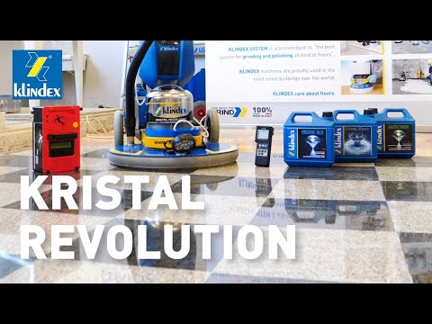 Granite Floor Polishing - KRISTAL REVOLUTION - 4HP POLISHER MACHINE 500RPM