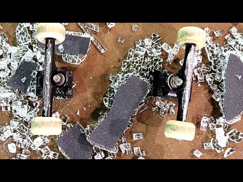 EPIC GLASS SKATEBOARD GAME OF SKATE!