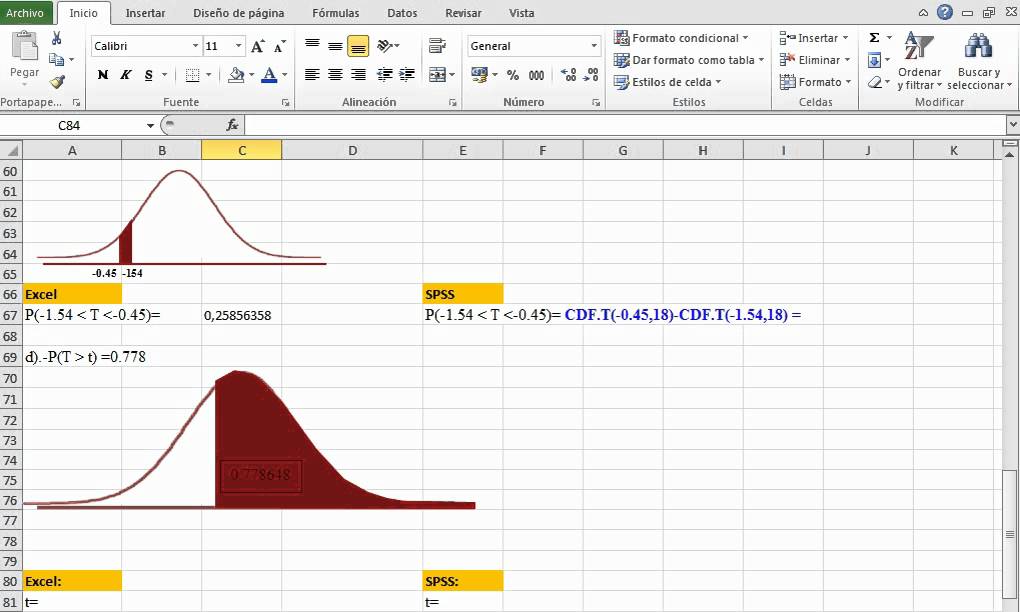 excel student t test