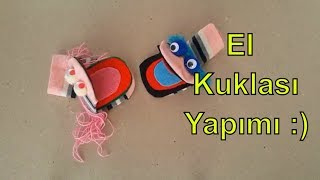 Çorap Ile El Kuklası Yapılışı