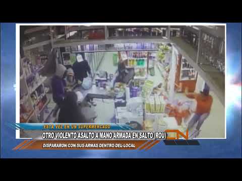 Otro violento asalto con armas en Salto