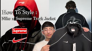 Styling Nike X Supreme Track Jacket Ss25 Week 4