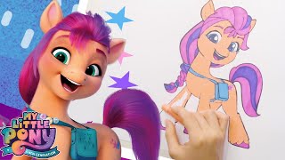 My Little Pony 🦄 Как Нарисовать Санни | Новый Фильм Mlp Поколение 5