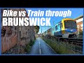 Bike vs Train - A Race Through Brunswick!