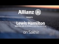 Lewis Hamilton 2015 Bahrain Grand Prix Race Preview, with Allianz