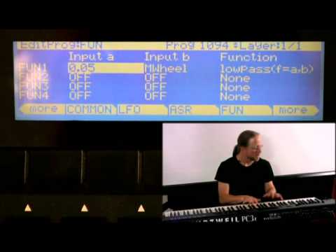 8 Kurzweil PC3 Series: Program Mode Editor (Part 6)