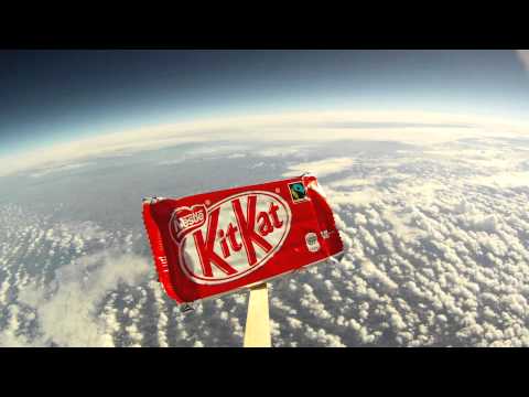 Kit Kat Goes To Space! #BreakFromGravity...
