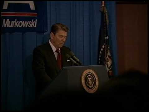President Reagan's Remarks at Reception for Frank Murkowski on March 6, 1986