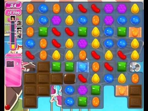 Candy Crush Saga level 135 gameplay