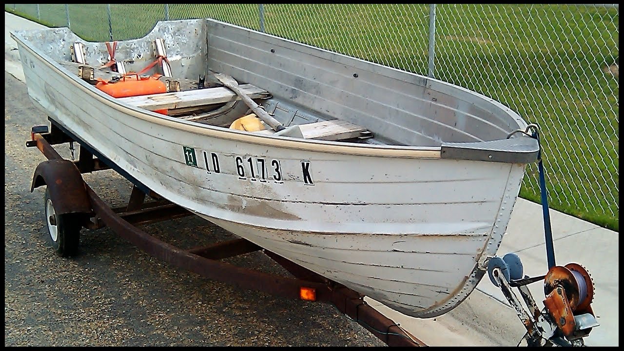 Boat Restoration Project - "Before" - YouTube