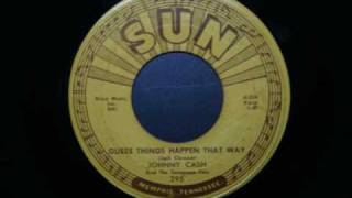 Watch Johnny Cash Guess Things Happen That Way video