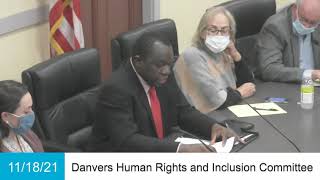 Human Rights and Inclusion Committee Meeting - 11/18/21