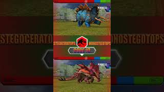 Stegoceratops Vs Monostegotops Juric World The Game