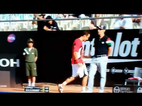 Philipp Kohlschreiber vs． Feliciano ロペス TWEENER! BNP Paribas Open!