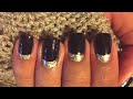 Half Moon Manicure | New Years Eve | New Years Day