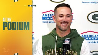 Matt Lafleur Reacts To Franchise Record-Breaking 61-Yard Field Goal