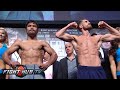 Manny Pacquiao vs. Chris Algieri- full video- weigh in + face off