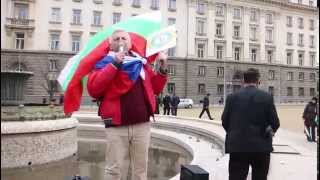 Деньо Павлов перед Президенством, 9-й митинг-шествие, Болгария-зона мира! 5.04.2015