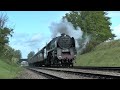 Great Central Railway GCR Swithland Gala 2014 featuring the weathered 9F 10 May 14
