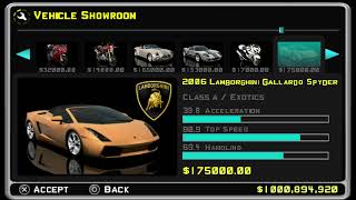 Midnight Club L.a. Remix - All Cars