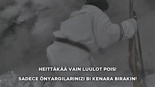 Luulot pois! (Fin Anti-İngiliz, Anti-Sovyet marşı)Türkçe çeviri