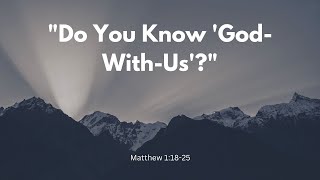 4th Sunday Of Advent "Love" December 18th Lee Road 10:00 Contemporary Service