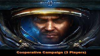 StarCraft 2: Wings of Liberty 3 Player Campaign - 01 Liberation Day