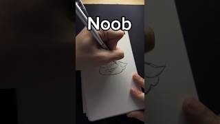 Drawing Asta From Black Clover Noob Vs Pro Vs God