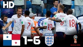 England vs Panama (6-1) - 2018 FIFA World Cup Russia- Highlights HD