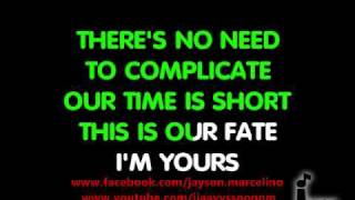 I 39 M Yours In Style Of Jason Mraz Karaoke I 39 M Yours In Style Of Jason Mraz Karaoke