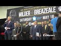 Deontay Wilder Weighs In 223 Ready For Breazeale EsNews Boxing