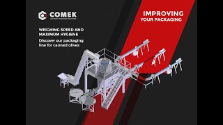 Weighing speed and maximum hygiene: discover Comek packaging line for canned oli