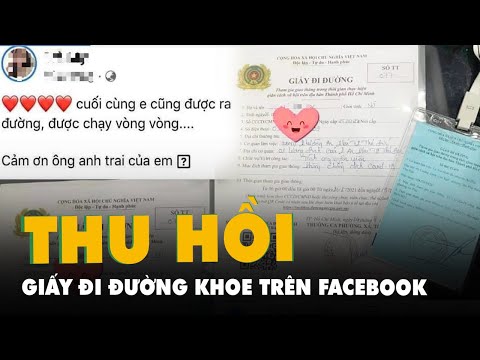 Khoe giấy đi đường được 'chạy vòng vòng' lên Facebook, tình nguyện viên bị thu hồi giấy