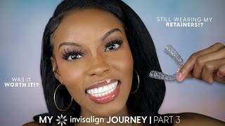 MY INVISALIGN JOURNEY | PART 3: Finished? Still Wearing Retainers? | Slim Reshae