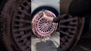 How To Detail A Wheel In Less Than 30 Seconds #Detailing