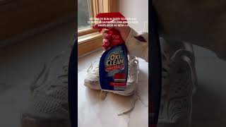 Running In All Climates Because Our Oxiclean Max Force Spray Saves My Sneakers Every Time