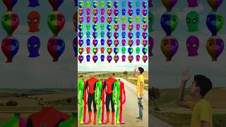 Three Domi To Cosita Alien, Spiderman & Dancing Frog- Correct Head Matching Gamemagic Video