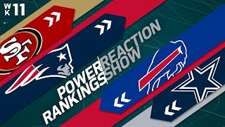 Power Rankings Week 11 Reaction Show: Are the Steelers Overrated? | NFL Network Power Rankings Week 11 Reaction Show: Are the Steelers Overrated? | NFL Network