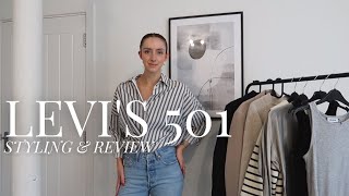 Levi's 501 Styling & Review | Styling Straight Leg Jeans For Spring/Summer.