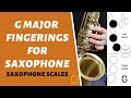 G Major Scale on Saxophone | Beginner Sax Lessons