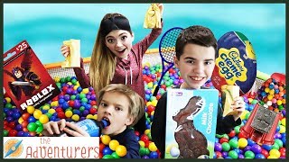 BALL PiT PARTY! Scavenger Hunt Hide And Seek TREASURE / That YouTub3 Family