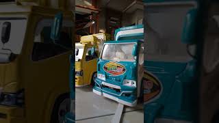 Miniatur Truk Plastik Mbois