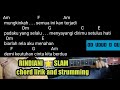 CHORD GITAR RINDIANI -SLAM 🎤🎤🎤 malaysia   (Chord,Lirik,and Strumming )