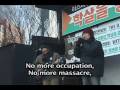 Free Palestine: Koreans' Solidarity Protest for Palestine, Jan.10, 2009
