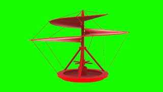 Flying Machine 03 In Green Screen Free Stock Footage