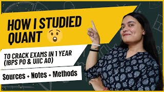 Best Strategy To Study Quantfor Banking Exams Beginners And Repeaters Sources Notes Methods