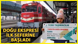 Turistik Doğu Ekspresi Sezon Seferlerine Başladı