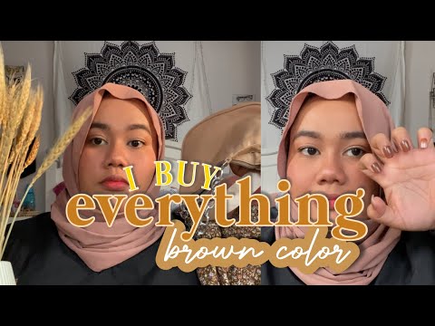 Haul shopee + Lazada: i buy every ”brown” color | beg, blouse, shoee, fake nails | Ainali.s