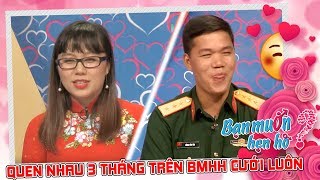 Quen nhau 3 tháng trên BMHH cưới luôn – chàng bộ đội làm vợ tức giận đêm tân hôn chỉ ‘ăn và ngủ’